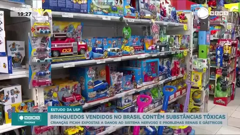 Alerta aos Pais: Brinquedos à Venda no Brasil Contêm Substâncias Perigosas à Saúde