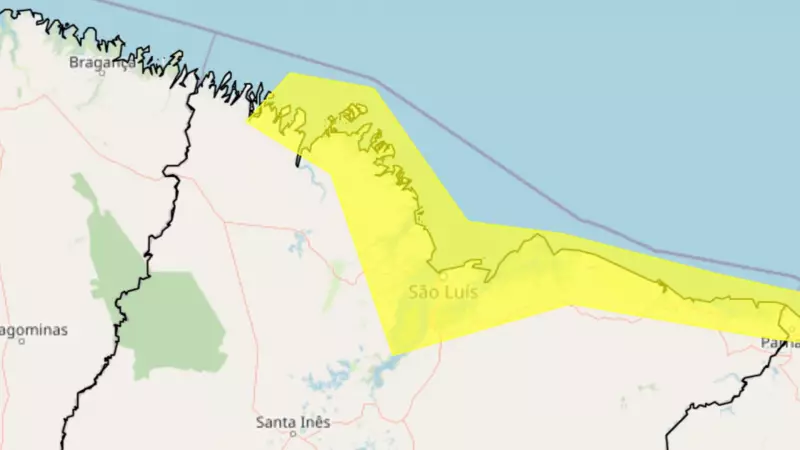 Alerta Máximo: Ventania Ameaça Todo o Litoral do Maranhão - Saiba Como Se Proteger