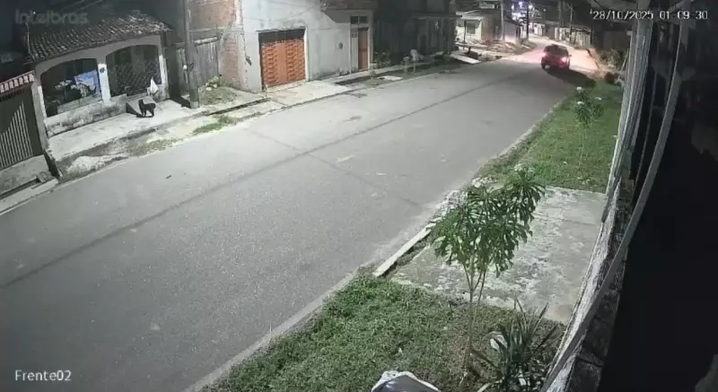 Ananindeua em Alerta: Homens Encapuzados Atiram Contra Viatura da PM em Ataque Ousado