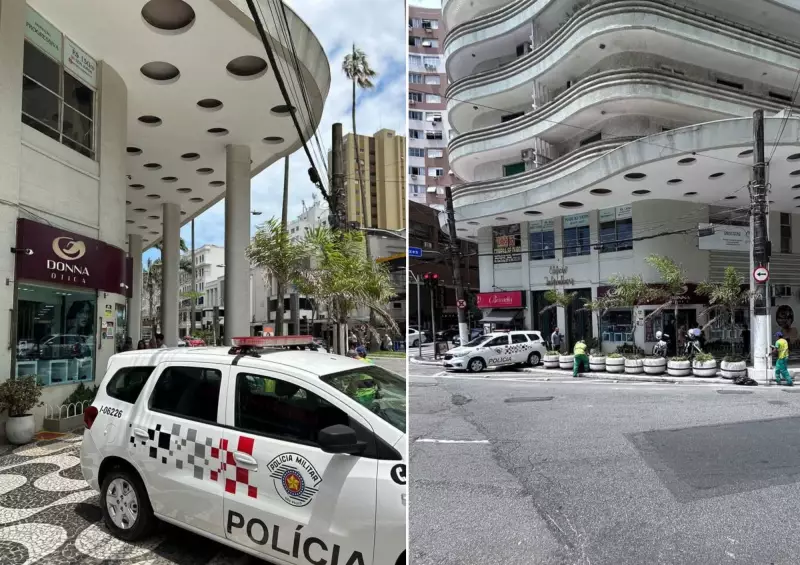 Assalto a ótica no litoral de SP: Criminosos mantêm funcionárias como reféns em cena de terror