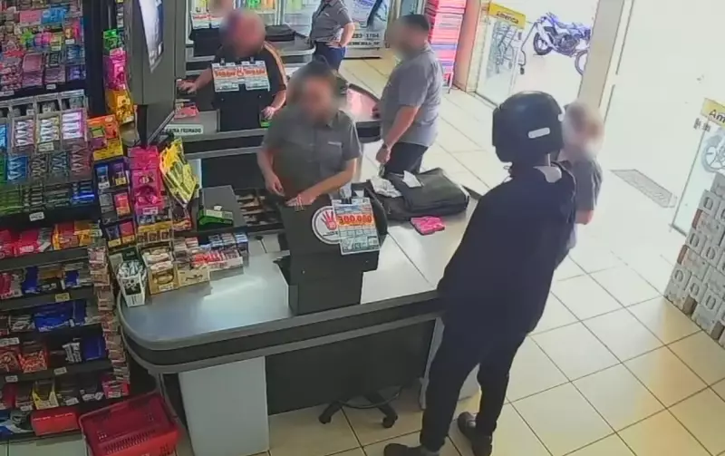 Assalto a Supermercado em Pederneiras: Homem Leva Quase R$ 4 Mil em Ação Rápida