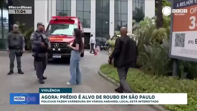Assalto Ousado em São Paulo: Criminosos Invadem Prédio e Aterrorizam Moradores