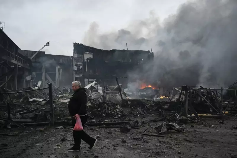 Ataque Aéreo Russo na Ucrânia: Novo Bombardeio Deixa Rastro de Morte e Destruição