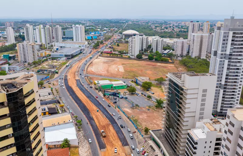 Avenida do CPA em Cuiabá tem novos trechos interditados: saiba como fugir do trânsito