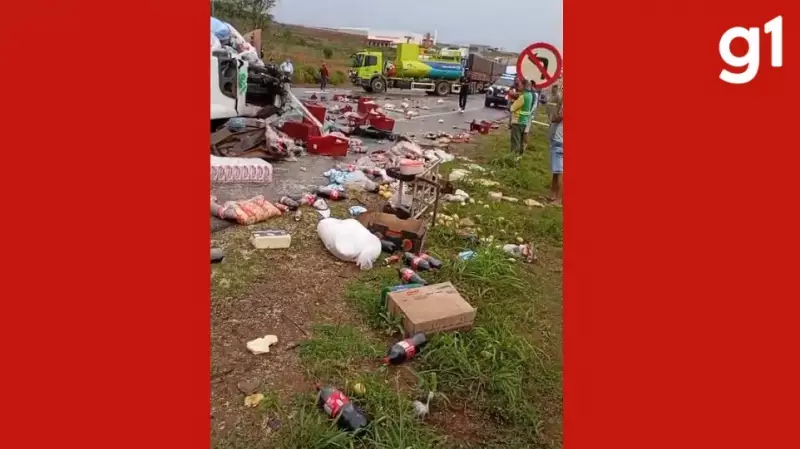 Batida Brutal entre Caminhão e Carreta Paralisa BR-163 em Mato Grosso e Deixa Rastro de Feridos