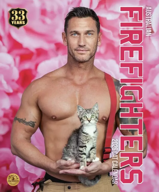Bombeiros Australianos Lançam Calendário Sensual com Bichos Resgatados e Arrasam na Internet