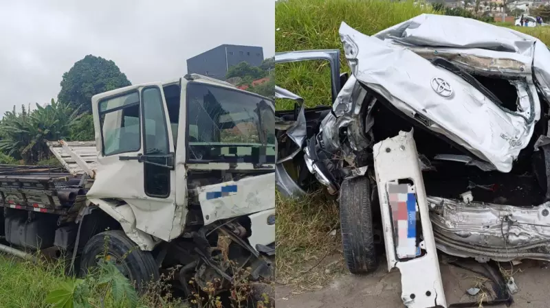 BR-424 vira palco de tragédia: caminhão colide com três carros e moto em Garanhuns