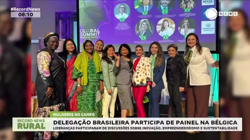 Brasil Brilha na Bélgica: Delegação Nacional Mostra Força do Agro em Painel Internacional