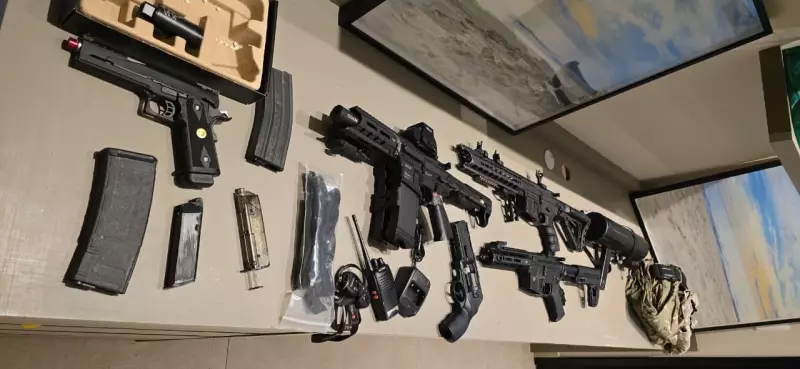 Bunker com Arsenal Gigantesco: PF Encontra Armas na Mansão de Influencer em SP
