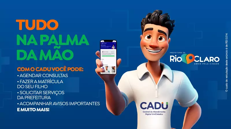 Cadu Digital: Como Rio Claro Está Revolucionando o Atendimento Público com Tecnologia