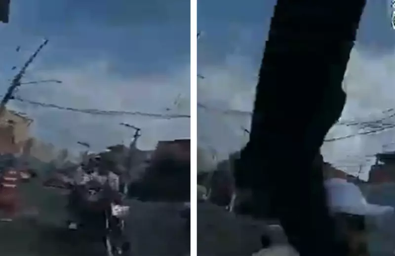 Câmera Corporal Expõe PM Golpeando Motociclista com Cano de Fuzil: Jovem Morre com Perfuração