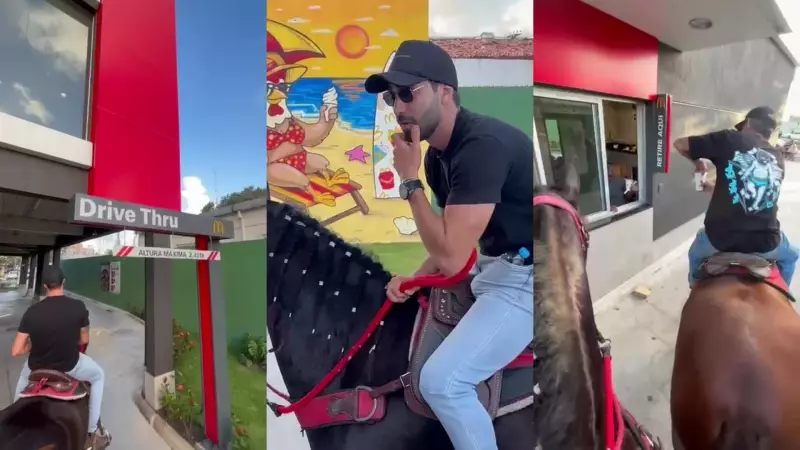 Cavaleiros do Fast-Food: Amigos Viralizam ao Fazer Drive-Thru a Cavalo em PE