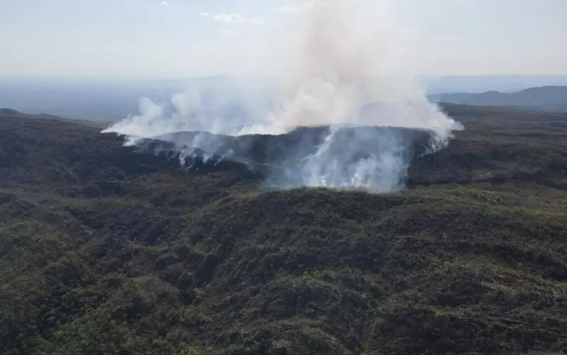 Chapada dos Veadeiros em Chamas: Operação Especial Investiga Causas de Incêndio no Coração do Cerrado