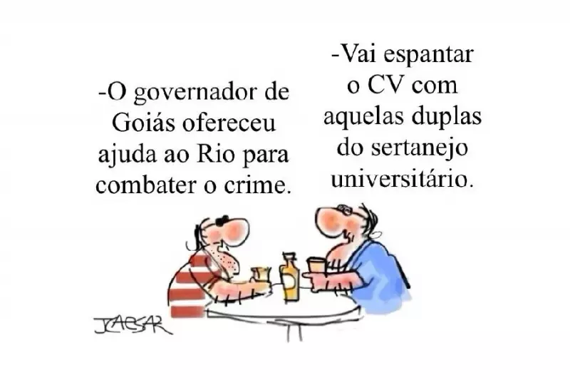 Charge de J.Caesar satiriza crise política e econômica do Brasil em outubro