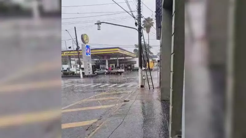 Chuva de granizo e alagamentos transformam ruas de Tatuí e Sorocaba em rios; veja vídeos impressionantes