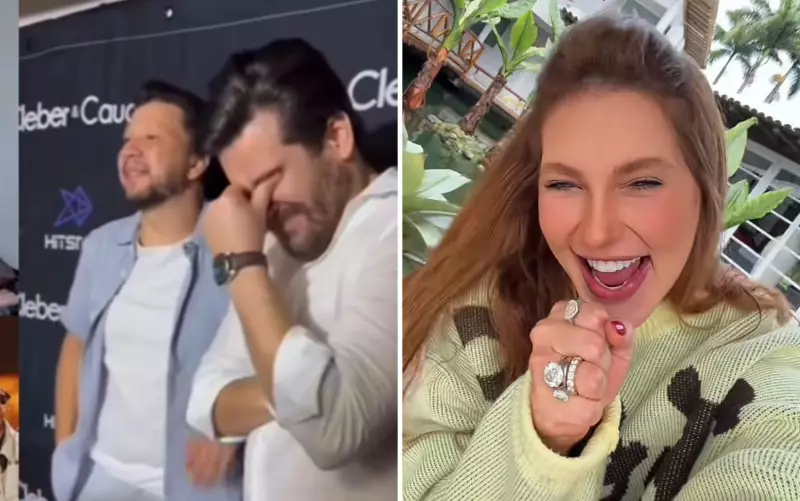 Cleber e Cauan Emocionam com Sucesso de Música em Parceria com Matheus Vargas: 'Virou Nossa História'