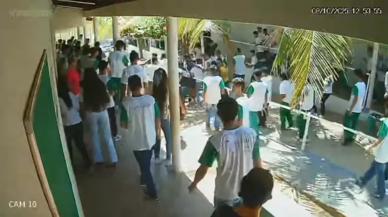 Confusão Generalizada: Briga entre Estudantes Após Partida de Futebol Choca Escola no Piauí