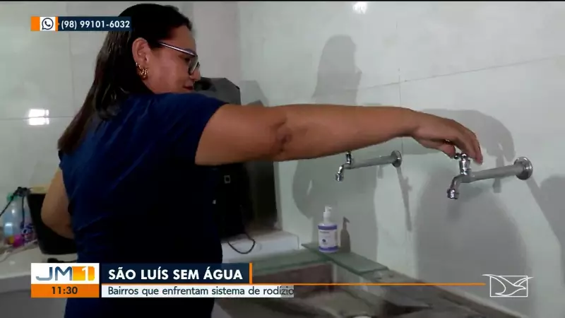 Crise Hídrica em São Luís: Bairros Passam de 15 Dias sem Água e CAEMA Culpa Seca e Falhas no Sistema