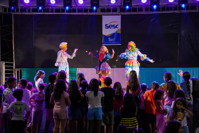 Dia das Crianças no Sesc: Programação Especial Toma Petrolina, Araripina e Bodocó com Brincadeiras e Cultura