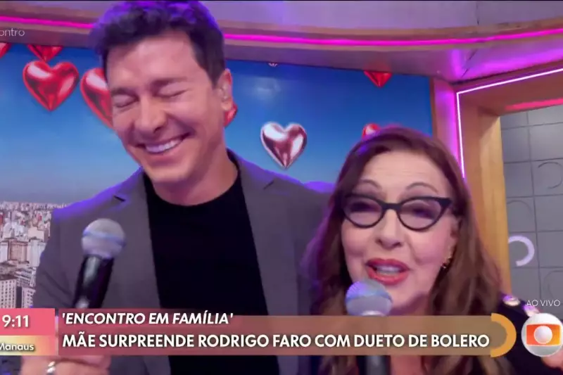 Emoção à Flor da Pele: Rodrigo Faro Chora ao Receber Surpresa Marcante no Programa da TV Globo
