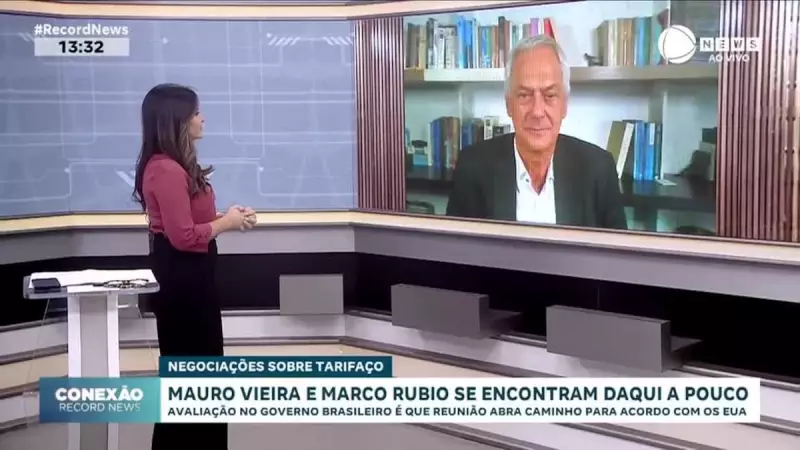 Encontro Histórico: Brasil e EUA negociam tarifas em reunião de alto nível entre Mauro Vieira e Marco Rubio