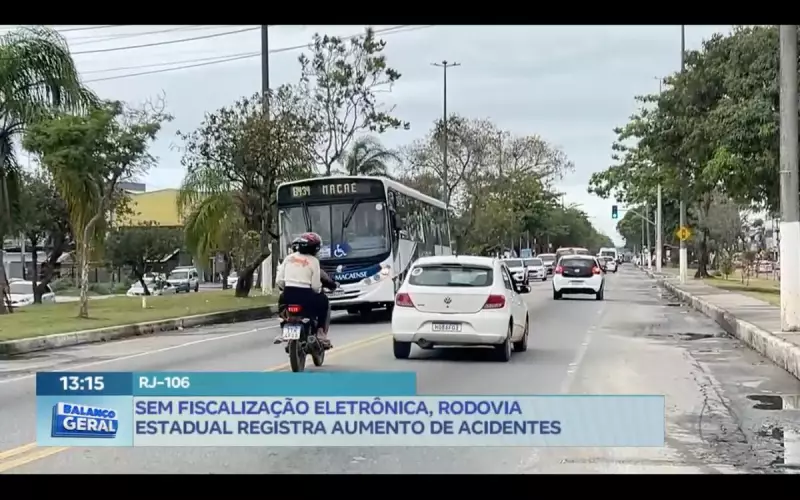 Estrada sem fiscalização eletrônica no RJ vira zona de risco: acidentes disparam assustadoramente