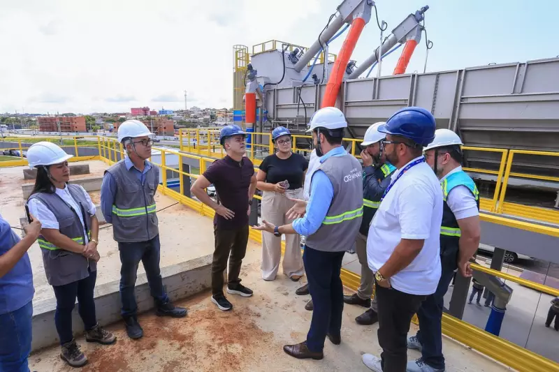 ETE Raiz: A Revolução no Saneamento de Manaus Entra na Reta Final