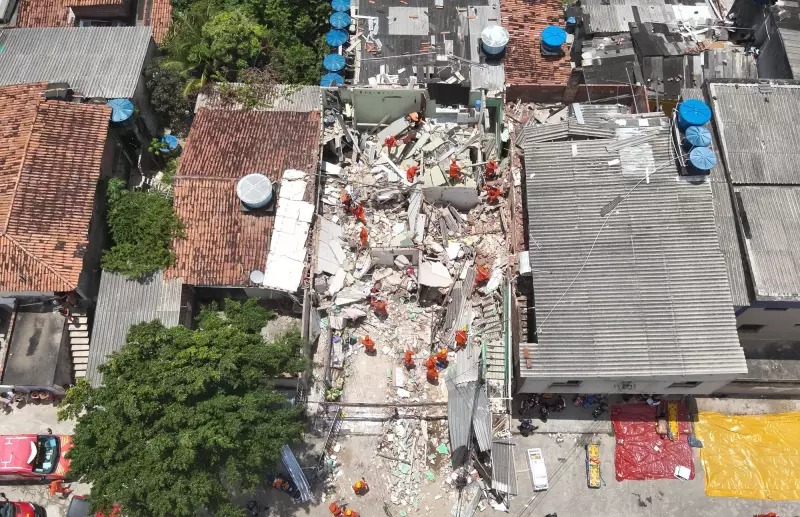 Explosão em Olinda: Vizinhos Sentem Forte Cheiro de Gás e Relatam Cena de Caos no Bairro