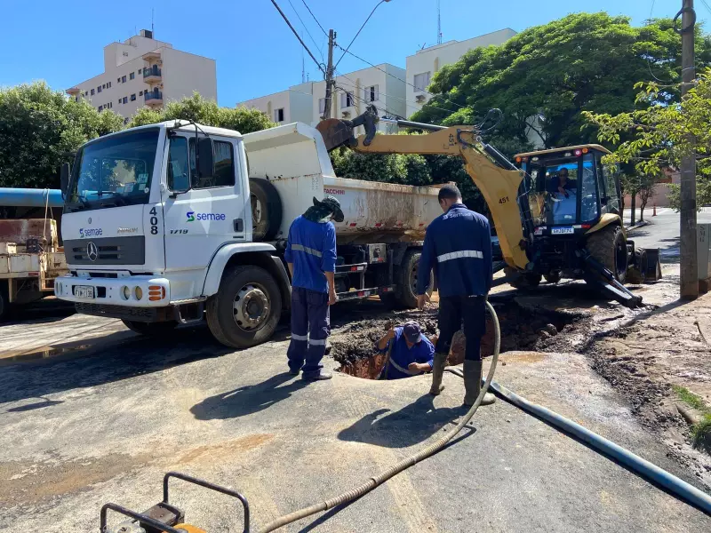 Falta d'água em Piracicaba: Obras afetam abastecimento em mais de 40 bairros; veja calendário completo