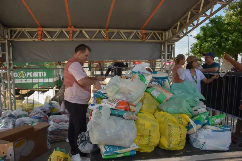 Festa da Fé Gera Solidariedade: 4 Toneladas de Alimentos Arrecadadas Durante Círio em Macapá