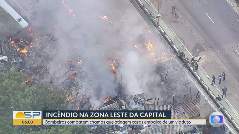 Fogo Devasta Comunidade na Penha: Famílias Perdem Tudo em Incêndio de Grandes Proporções