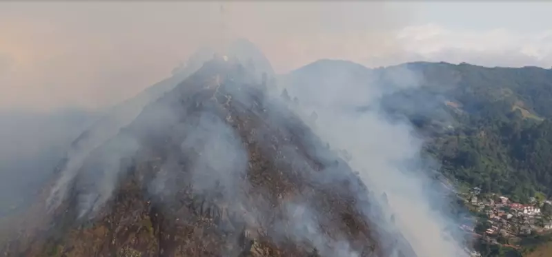 Fogo na Serra: Bombeiros travam batalha épica contra incêndio em Nova Friburgo