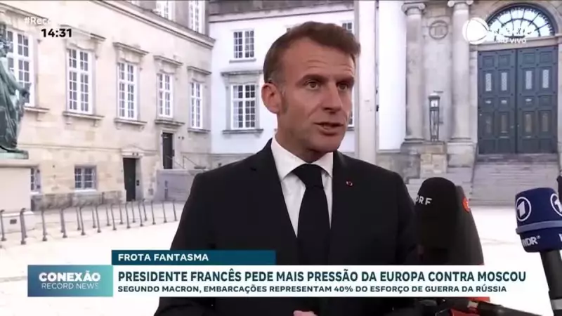 França Exige Ação Imediata: Líder Europeu Pressiona por Sanções Mais Duras Contra Moscou