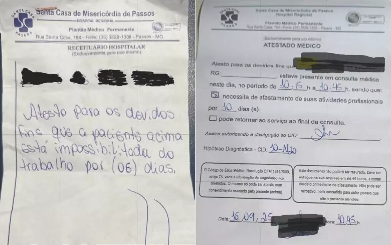 Fraude na Saúde: PF desmantela esquema de atestados médicos falsos em Passos-MG