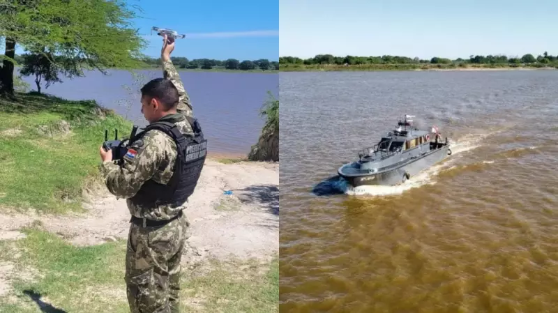 Fuga de Traficantes do Rio Alerta Paraguai: Segurança Reforçada em Fronteira com Foz do Iguaçu