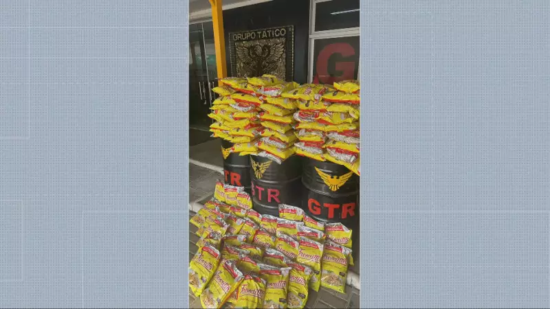Furto Inusitado em MG: Trio é Preso com 200 kg de Batata Palha Roubada de Caminhão