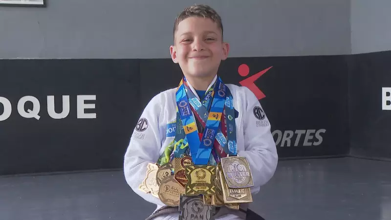 Garoto Carioca de 12 Anos Vai Lutar Pelo Brasil no Pan Kids de Jiu-Jitsu nos EUA