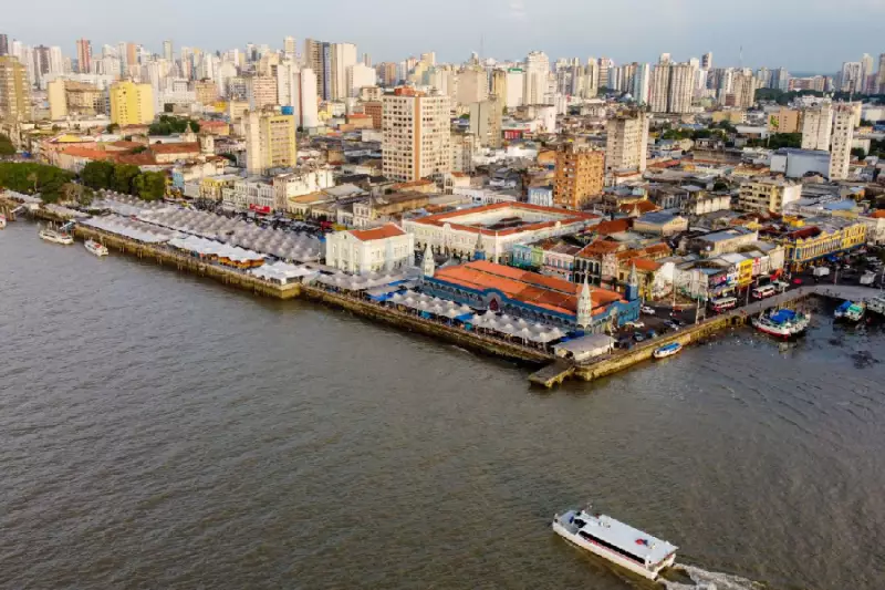 Google Street View Revela: Como Belém Era Antes da Transformação para a COP-30