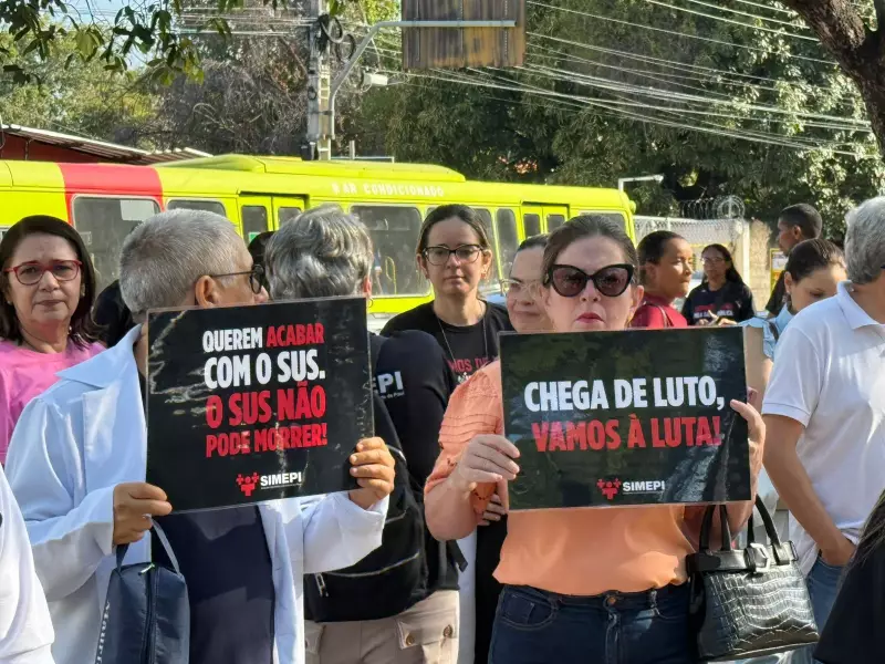 Greve no Piauí: Profissionais da Saúde Paralisam Atividades por Melhores Condições