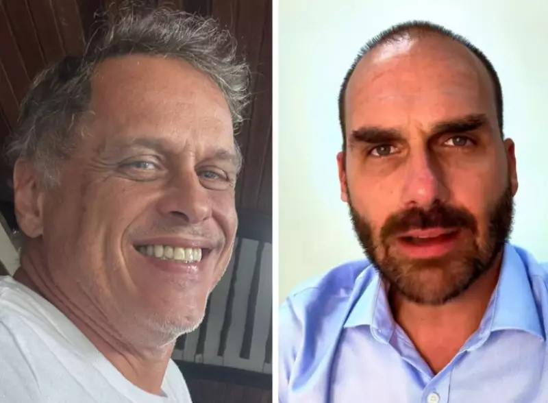 Guilherme Fontes Resgata Personagem Clássico para Criticar Eduardo Bolsonaro em Post Irônico