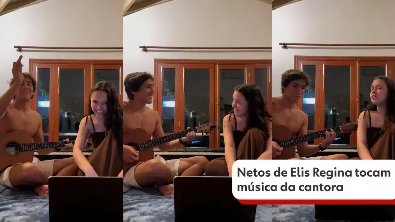 Herança Musical: Netos de Elis Regina emocionam ao cantar clássico da avó | Veja o vídeo