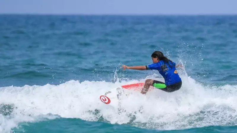 Irmã de Gabriel Medina é eliminada em Saquarema e sonho do CT fica mais distante