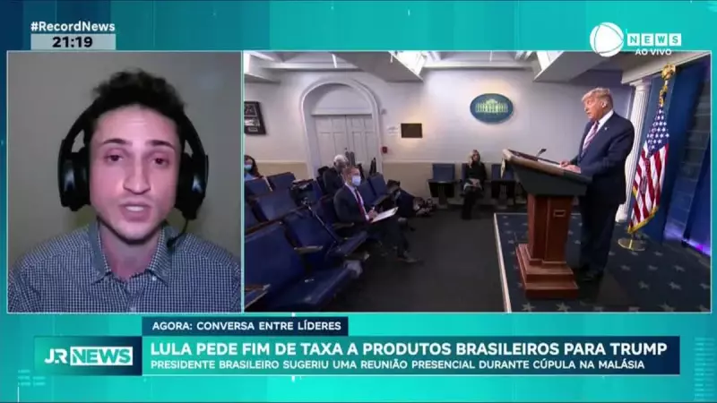 Lula Faz Apelo Direto a Trump: Fim de Tarifas para Produtos Brasileiros Pode Mudar Jogo Comercial