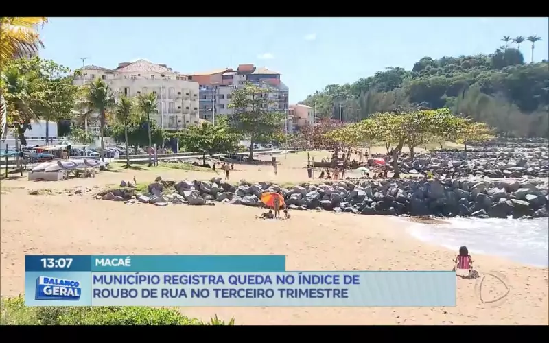 Macaé RJ Comemora Queda Expressiva em Roubos de Rua: Veja os Números do 3º Trimestre