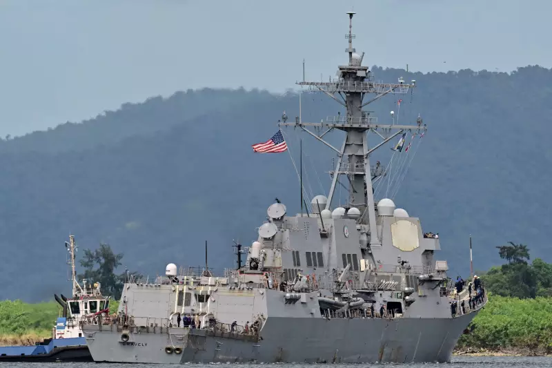 Marinha dos EUA posiciona navio de guerra próximo à Venezuela em Trinidad e Tobago
