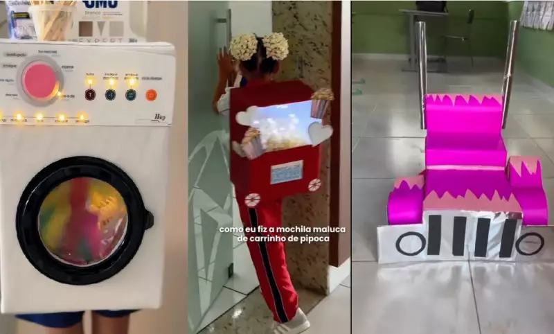 Mochilas Assustadoras Invadem Escolas: 11 Ideias Geniais e Aterrorizantes que Viralizaram