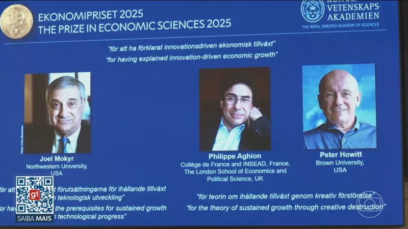 Nobel de Economia 2025: Trio de Pesquisadores Leva Prêmio de R$ 6,5 Milhões