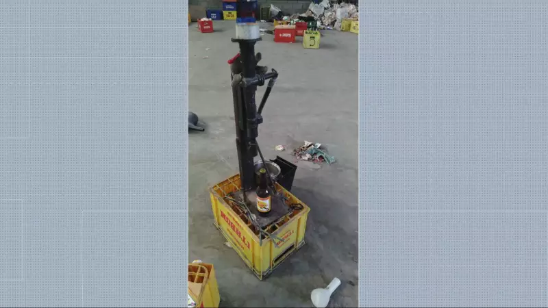Operação da Polícia Civil desmantela fábrica clandestina de cerveja falsificada na Grande BH