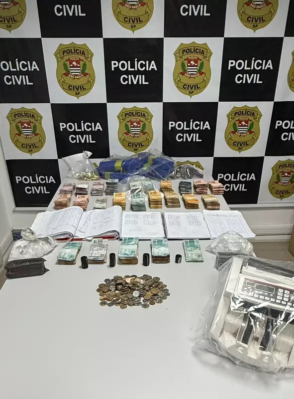 Operação em São José dos Campos prende dupla com arsenal, drogas e R$ 90 mil em dinheiro vivo