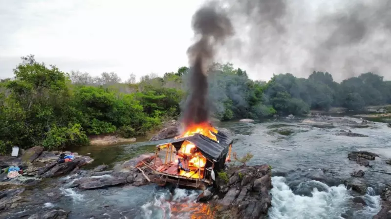 Operação Impactante: Polícia Desmonta Garimpo Ilegal no Tocantins e Apreende Ouro, Mercúrio e Arsenal